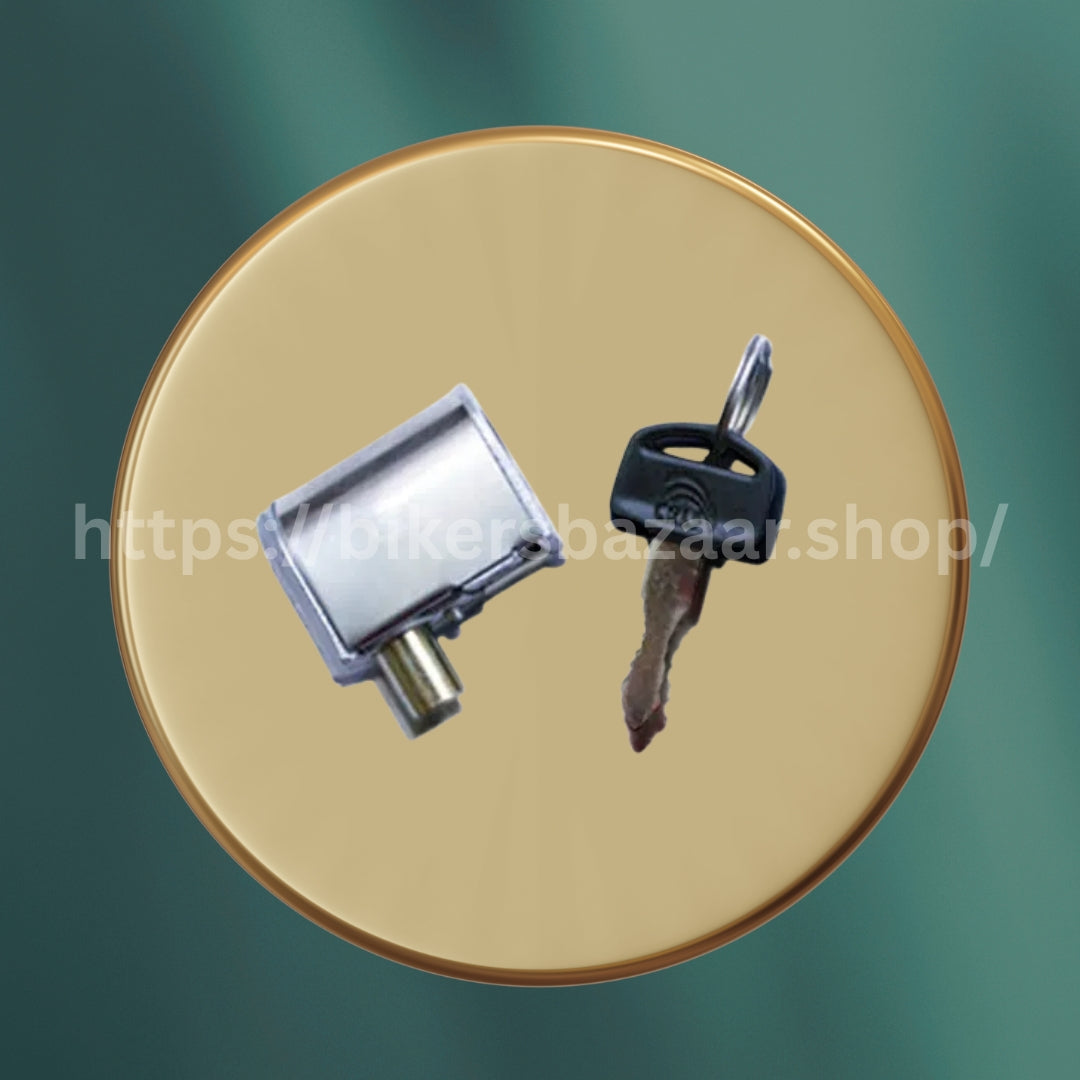 Motorcycle Handle Lock / Side Lock with Keys – Anti-Theft Security