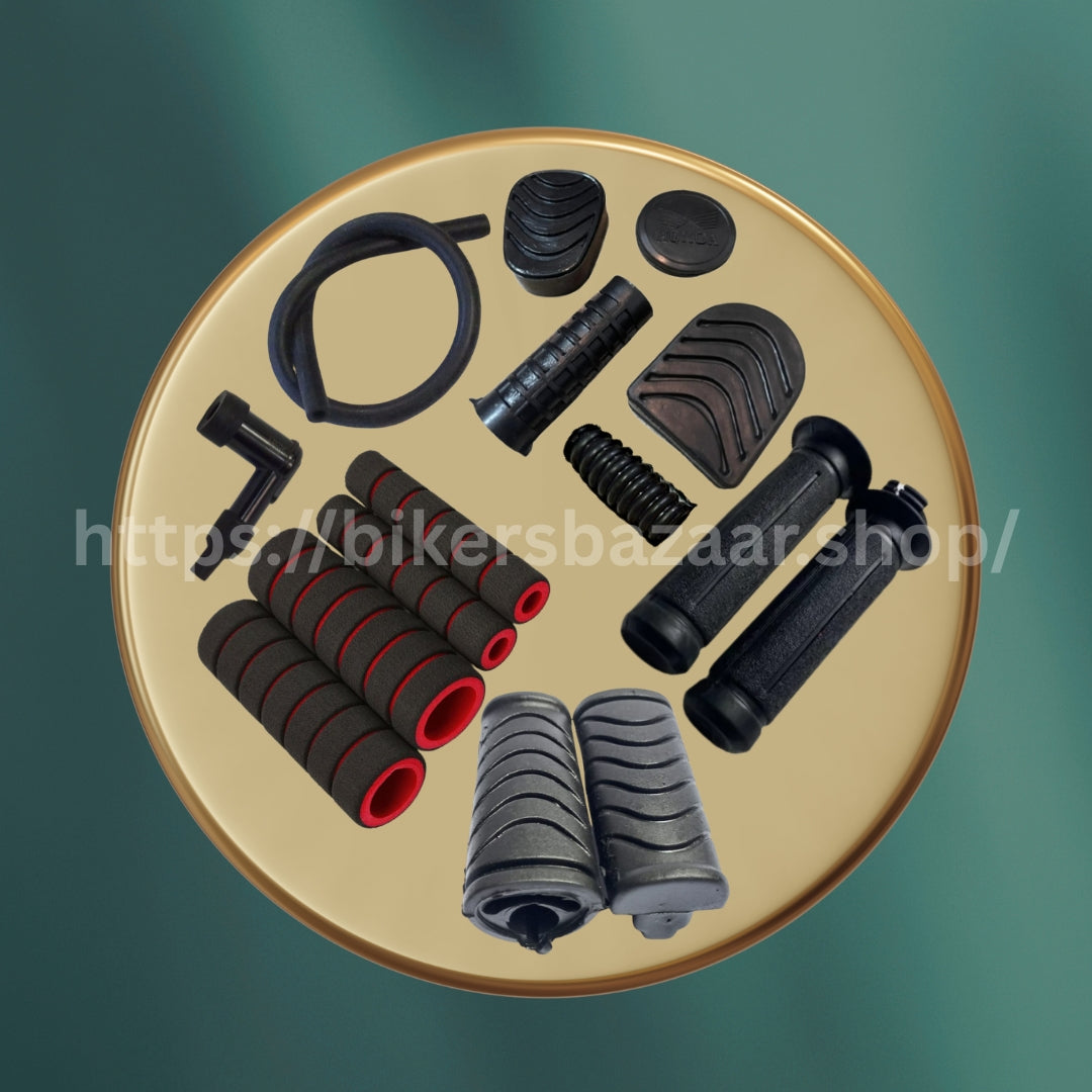 Essential Rubber Parts Pack for Honda 70CC & Other 70CC Motorcycles