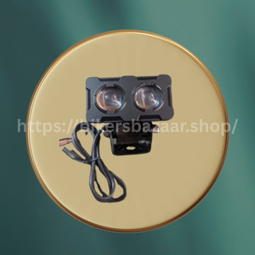 Motorcycle Robot Dual LED Light – Super Bright Universal Headlamp