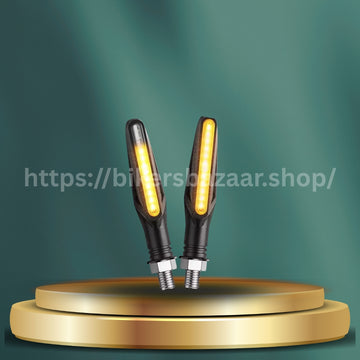 Audi Style Running LED Motorcycle Turn Signal Indicators – Sequential Flowing Light