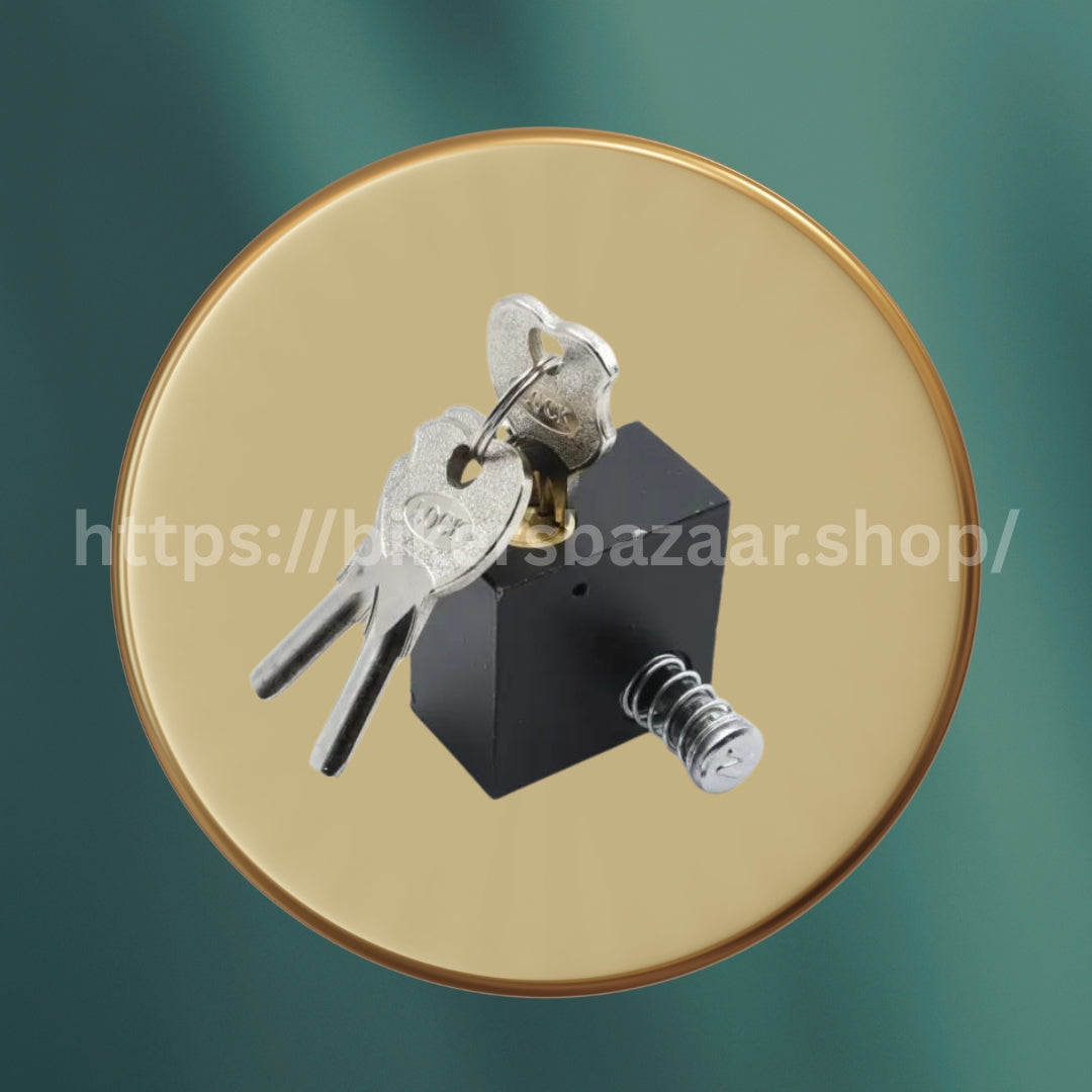 Motorcycle Push Handle Lock / Side Lock with Keys