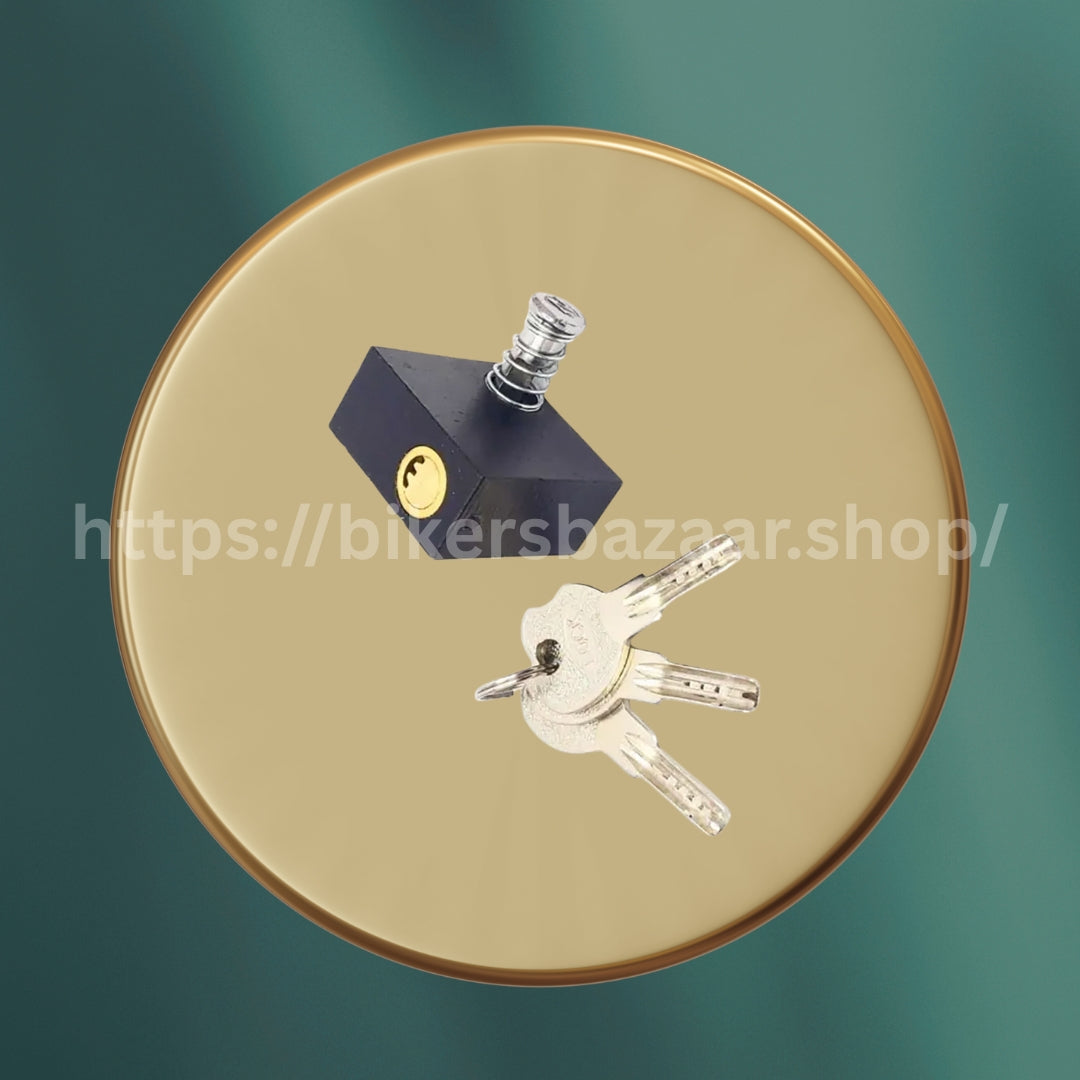 Motorcycle Push Handle Lock / Side Lock with Keys