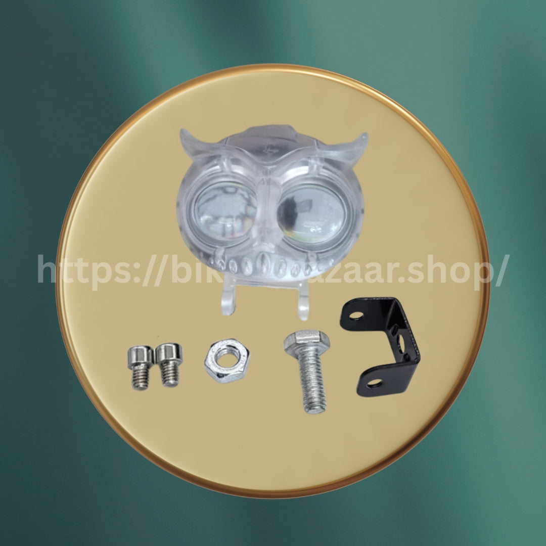 Owl LED Light (12V–80V) Universal Motorcycle & E-Bike Headlight