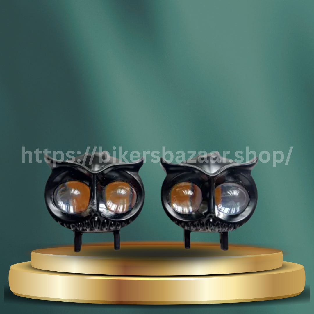 Owl LED Light (12V–80V) Universal Motorcycle & E-Bike Headlight